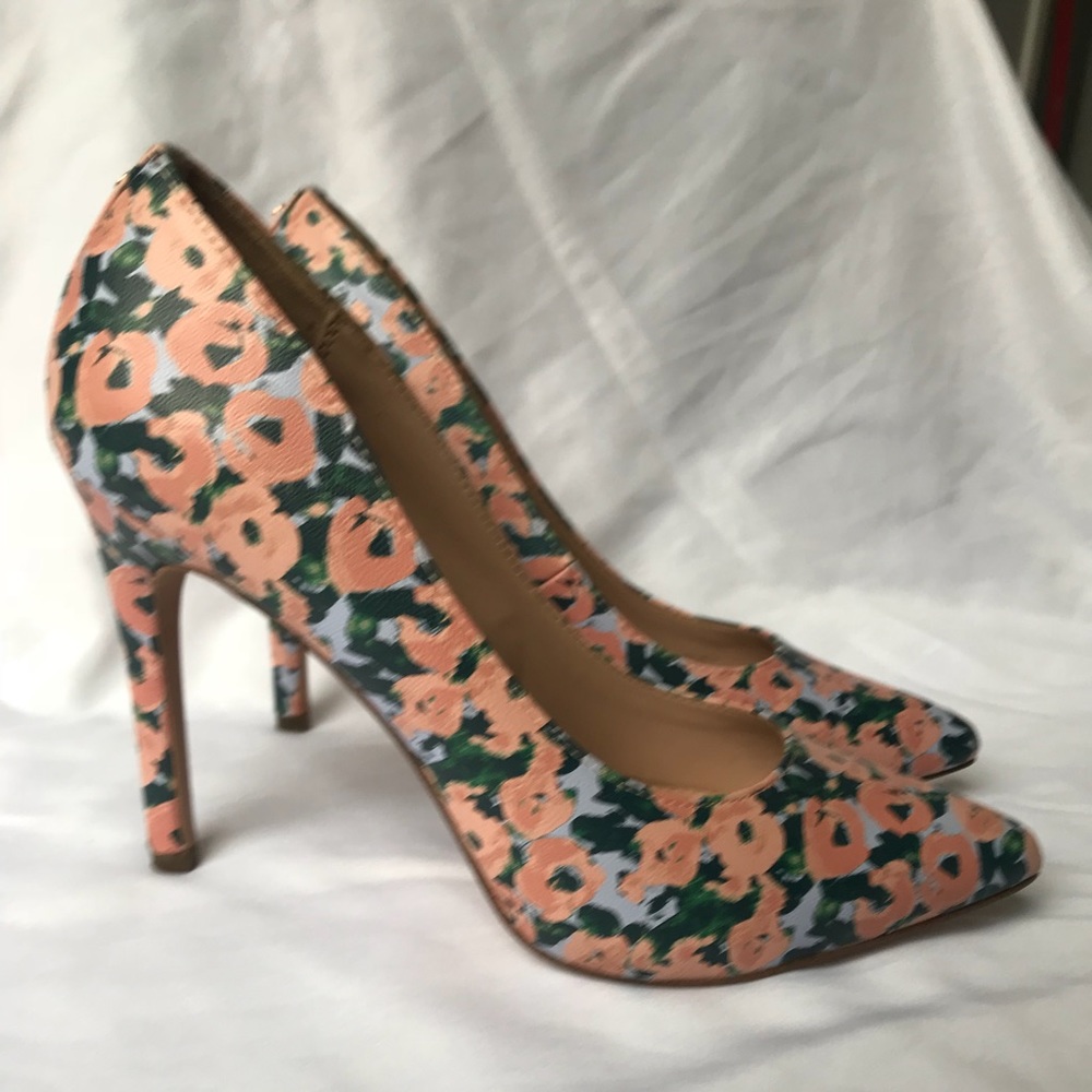 Floral heels